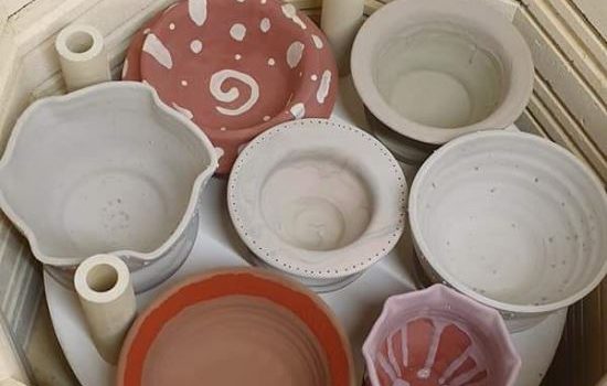 Step13 Creating process for handcrafted pottery